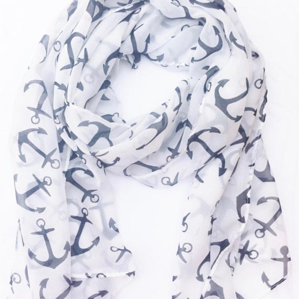 COPY - Anchor print scarf